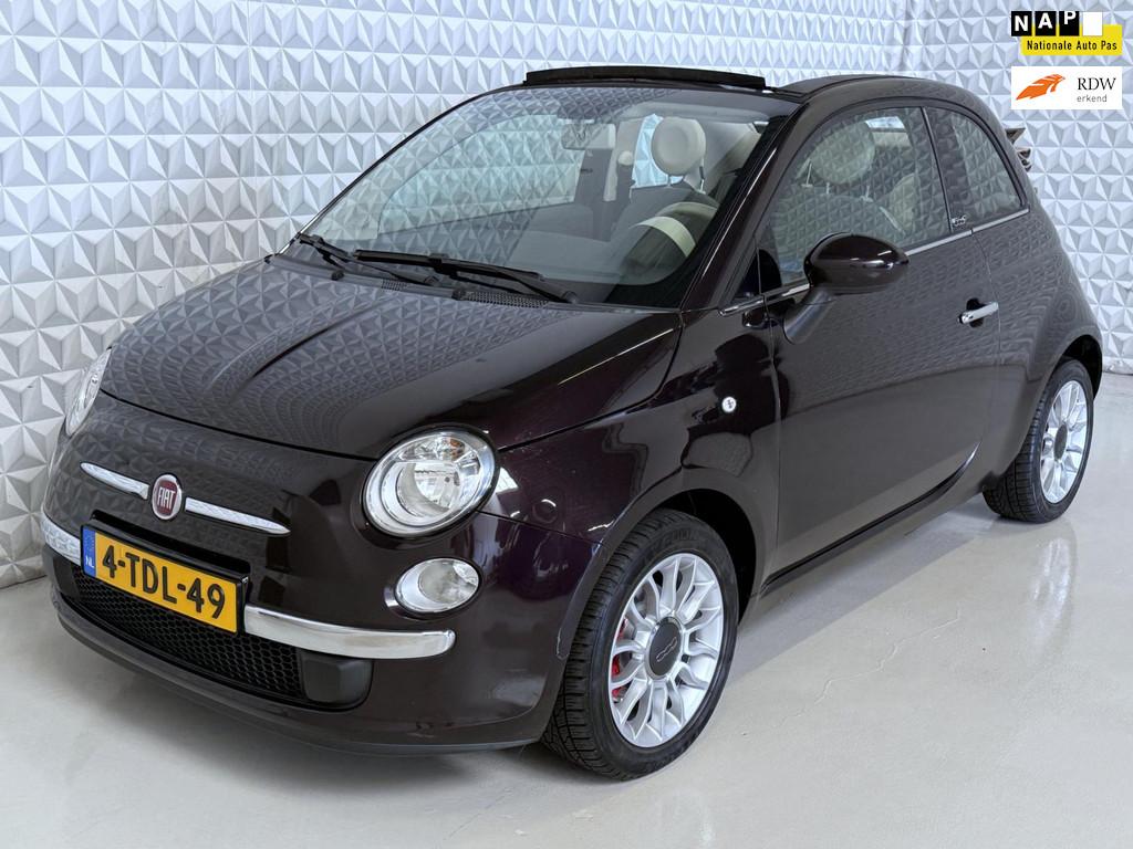 Fiat 500 C 0.9 TwinAir Lounge Cabriolet Facelift 132.000km (, Auto's, Fiat, 86 pk, Gebruikt, Overige kleuren, Cabriolet