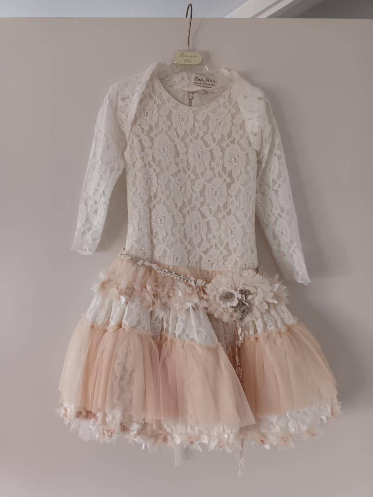 Communiejurk met losse bolero, Kleding | Dames, Ophalen, Overige typen, Wit, Cap-Ras