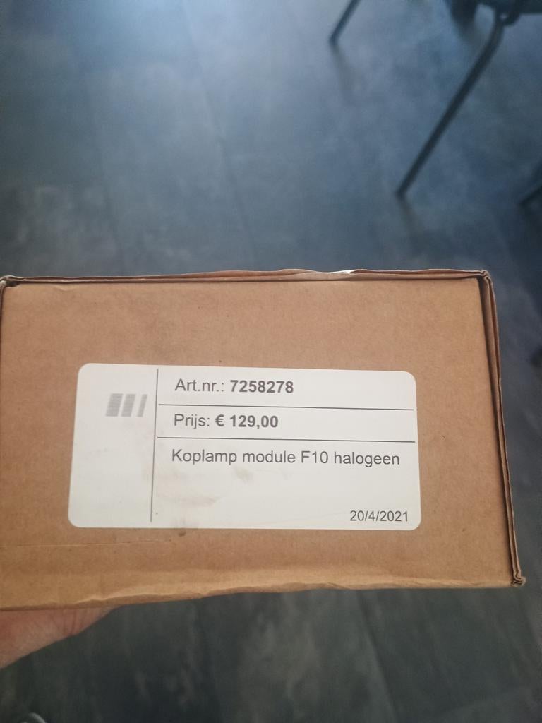 Koplamp module halogeen bmw f10 f11 nieuw., Ophalen of Verzenden, Nieuw, BMW