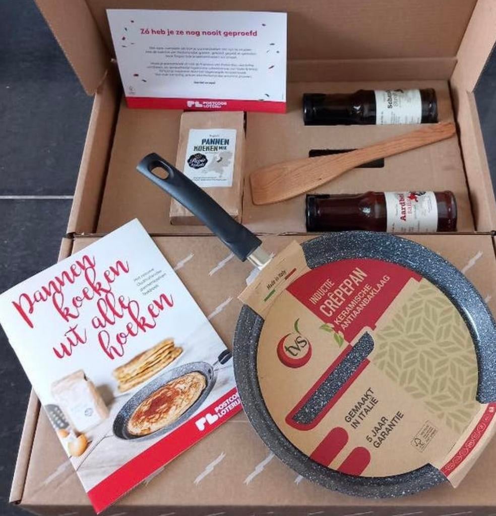 Pannenkoekset Postcodeloterij, Ophalen of Verzenden, Nieuw