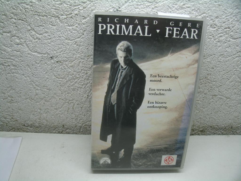 vhs 122b primal fear, Vanaf 16 jaar, Ophalen of Verzenden, Zo goed als nieuw, Horror
