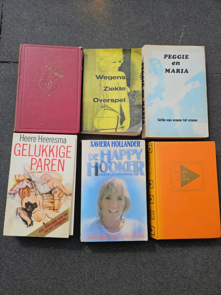 Diverse boeken: Xaviera Hollander, Heere Heeresma, etc., Ophalen of Verzenden, Gelezen, Xaviera Hollander, Heere Heeresma, Nederland