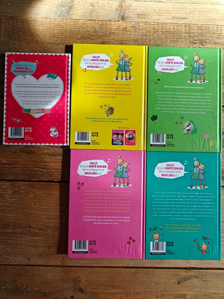 5 X De Zoete Zusjes., Ophalen of Verzenden, Zo goed als nieuw, Fictie algemeen