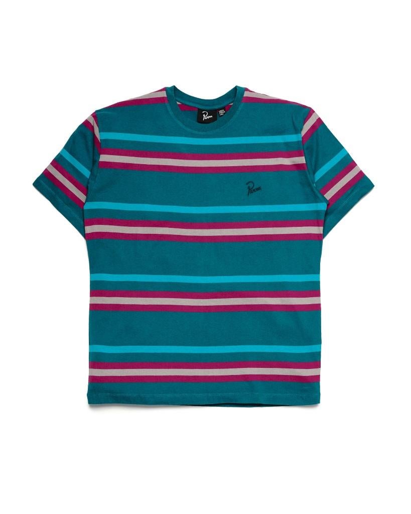 Parra Stripeys t-shirt | L, Maat 52/54 (L), Blauw, Parra, Nieuw