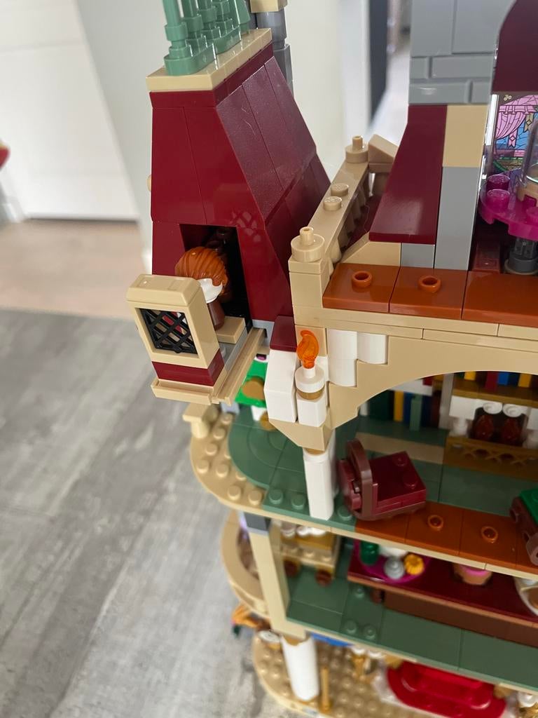 Lego Disney Belle en het Beest Kasteel, Ophalen, Lego, Zo goed als nieuw, Disney