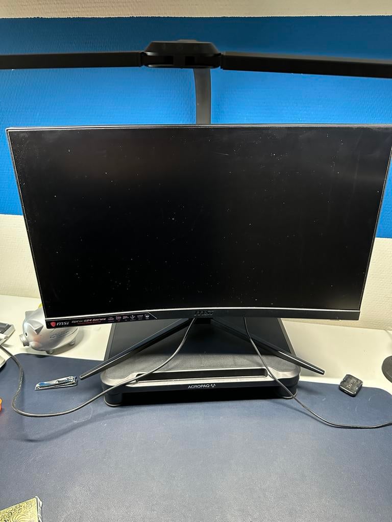 MSI Optix G24 Curved Gaming Monitor, Gaming, Gebruikt, 101 t/m 150 Hz, Curved