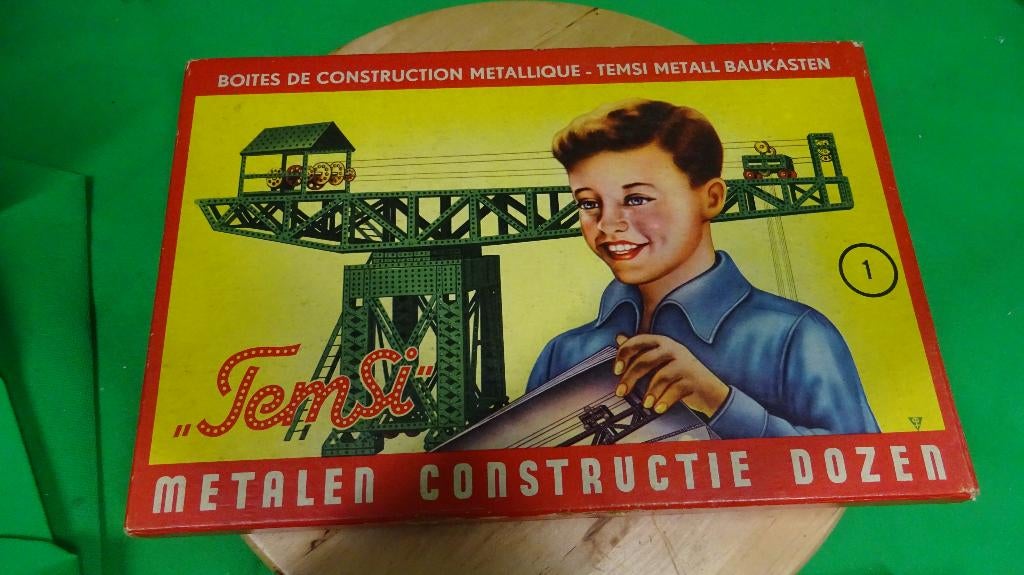 Temsi - Metalen constructie dozen, Gebruikt, ., Ophalen of Verzenden, .