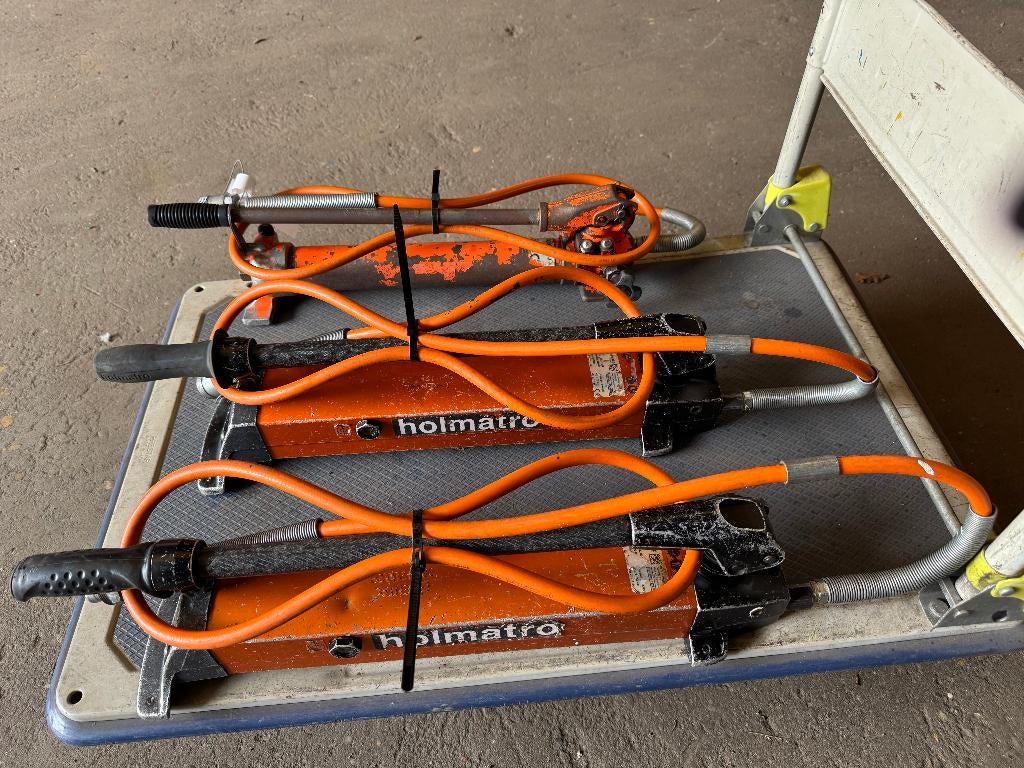Holmatro hydraulische handpomp hand pomp 720 bar, Ophalen, Gebruikt
