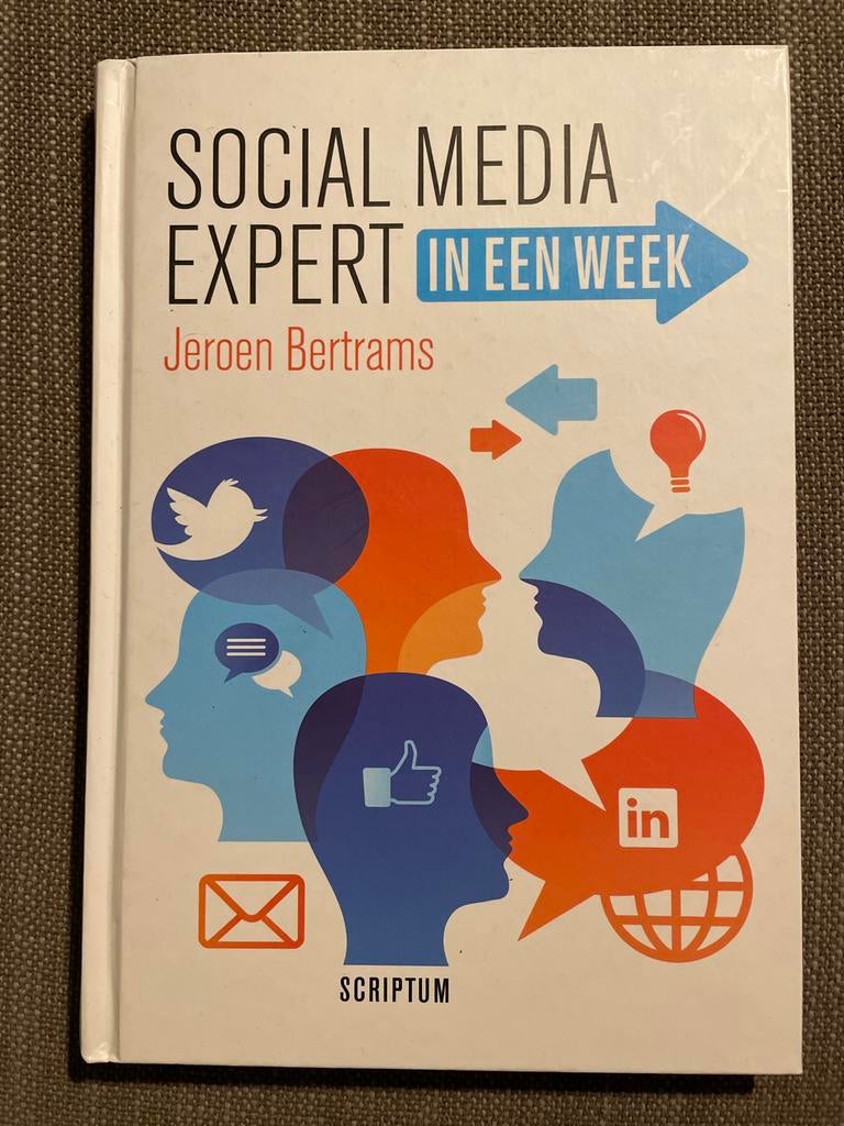 Jeroen Bertrams - Social media expert in een week, Sociale wetenschap, Ophalen of Verzenden, Zo goed als nieuw, Jeroen Bertrams