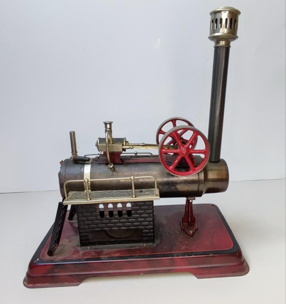 Antieke Doll & Co Stoommachine - Compleet & Werkend, Antiek en Kunst, Antiek | Overige Antiek, Ophalen of Verzenden