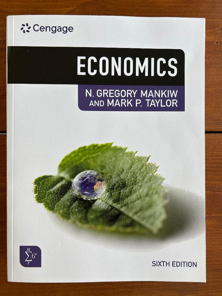 Economics 6th edition Mankiw, Boeken, Verzenden, Mankiw, Beta, WO