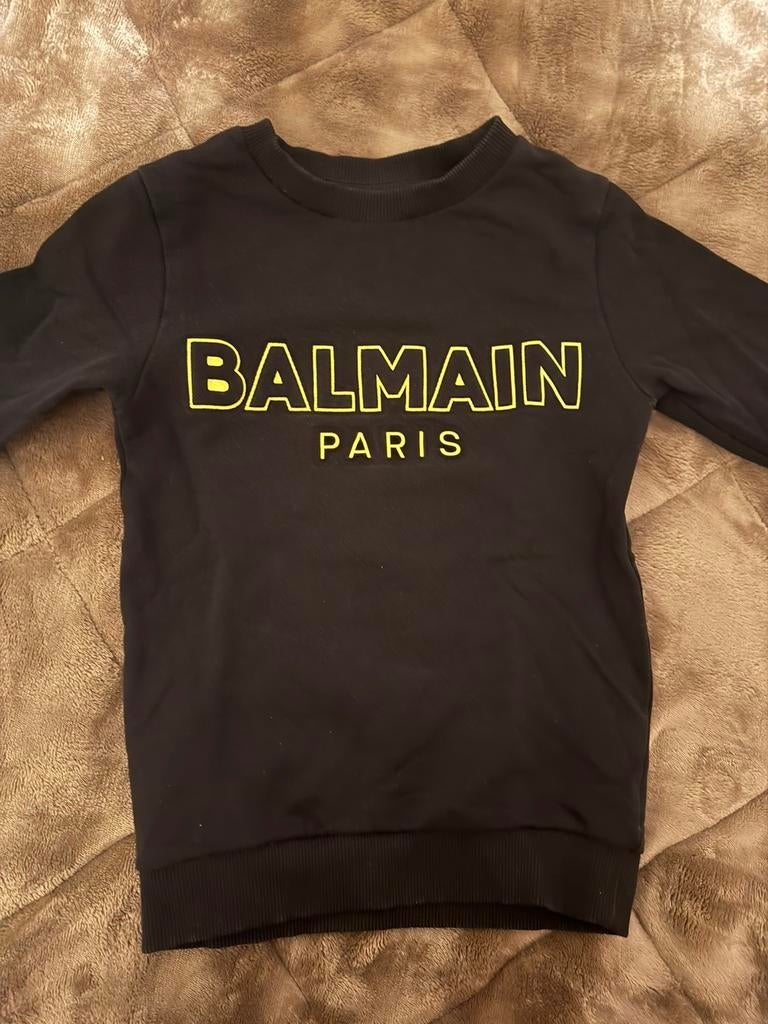 Balmain sweater, Ophalen of Verzenden, Zo goed als nieuw, Jongen, Trui of Vest