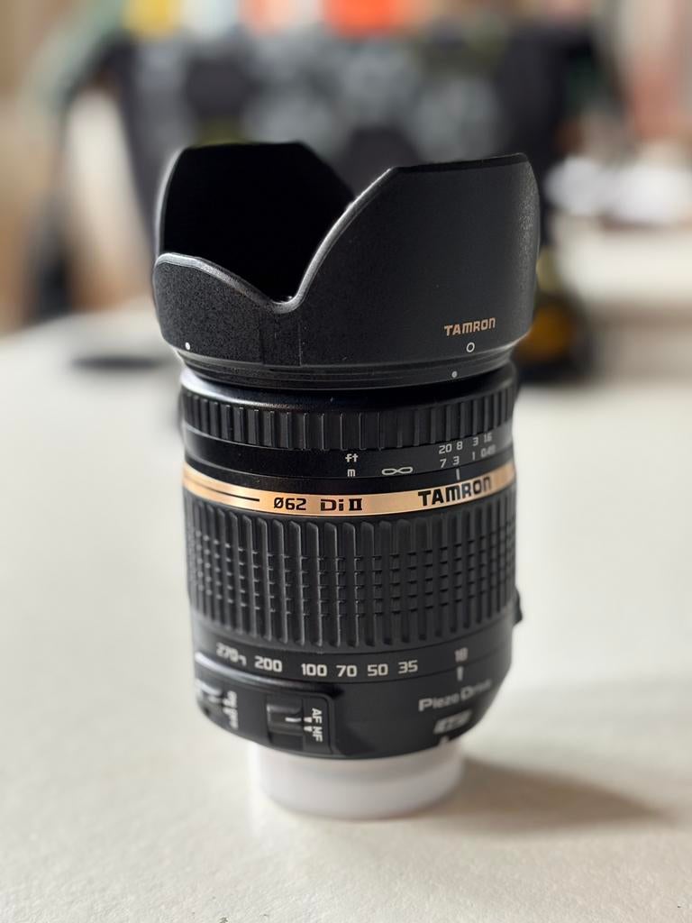 Tamron 18-270mm F/3.5-6.3 VC voor Nikon, Ophalen of Verzenden, Gebruikt, Telelens