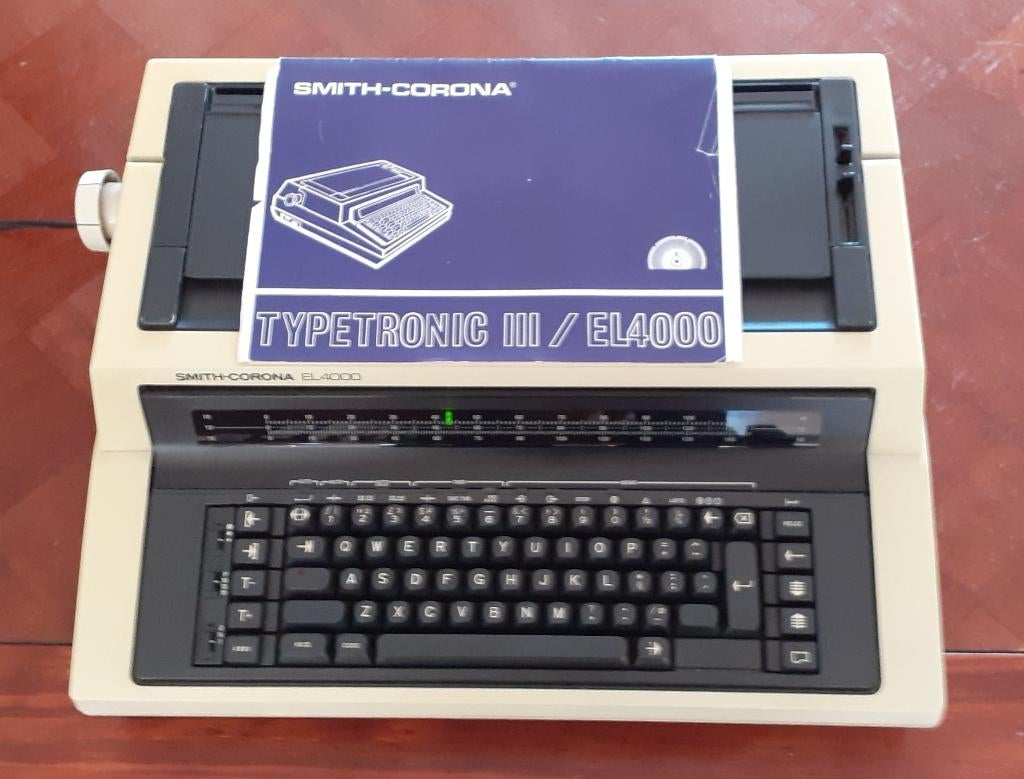 SMITH CORONA ELECTR. SCHRIJFMACHINE EL4000, Diversen, Typemachines, Ophalen, Gebruikt
