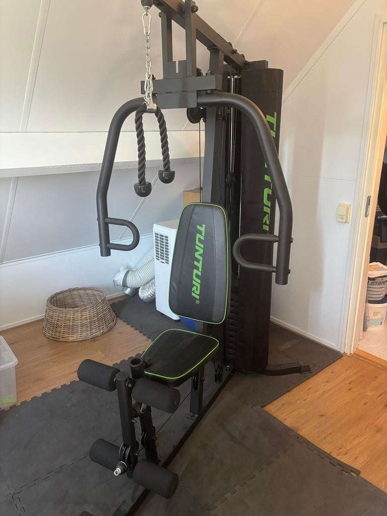 Krachtstation Tunturi HG20, Ophalen, Gebruikt, Metaal, Krachtstation