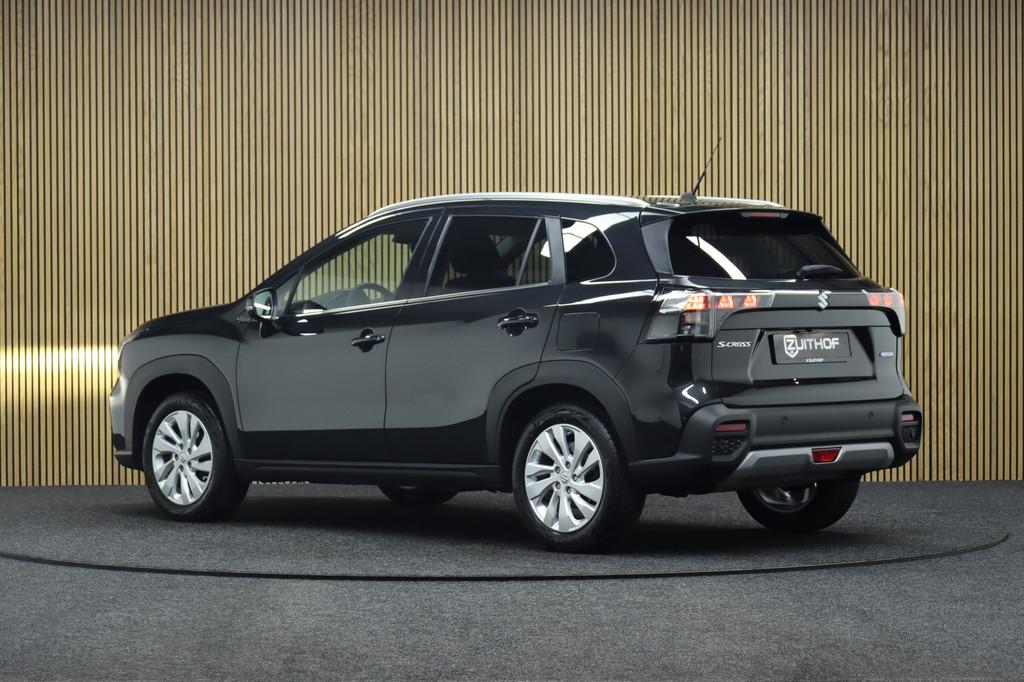 Suzuki S-Cross 1.4 Boosterjet Select Smart Hybrid | Facelift, Stof, Gebruikt, 4 cilinders, Zwart