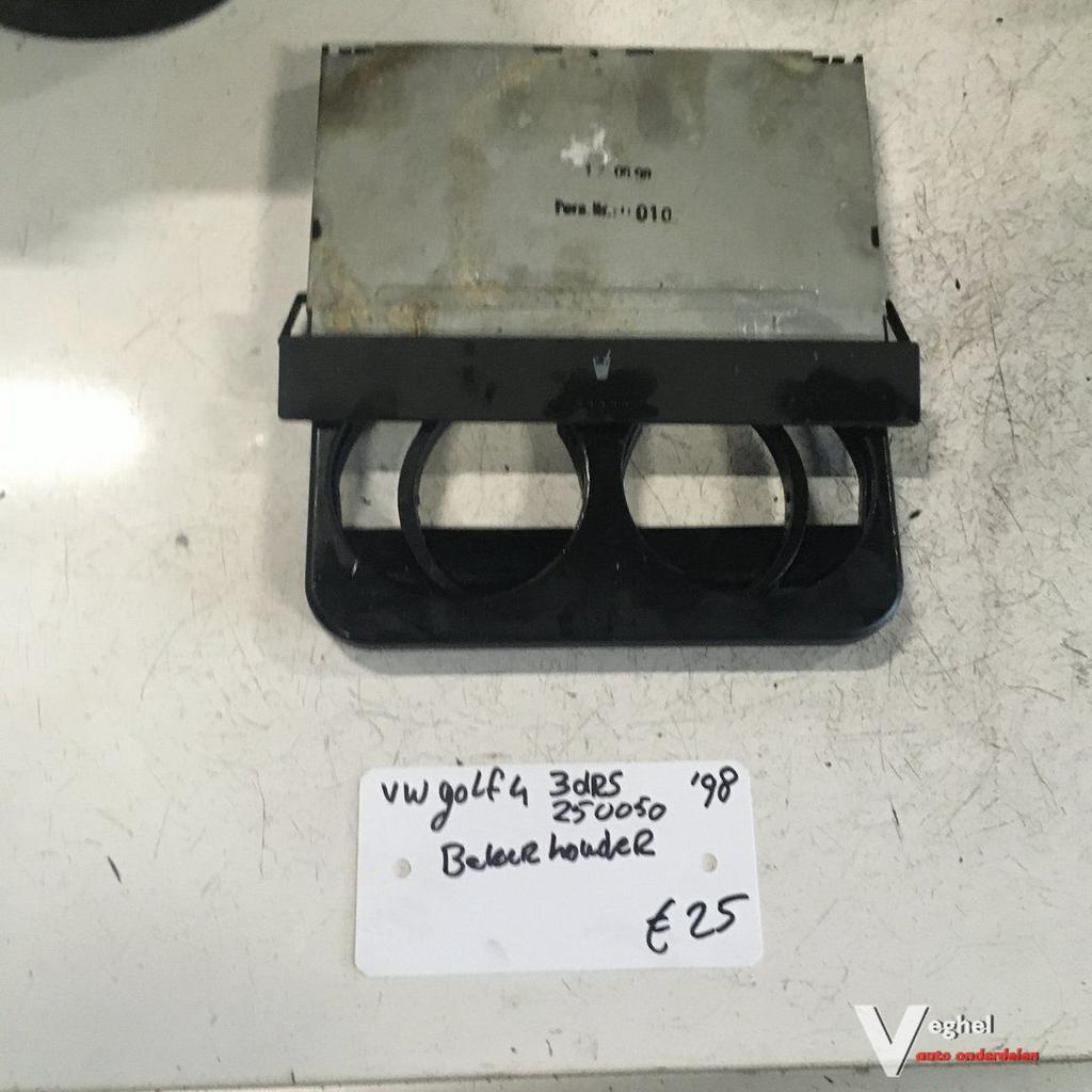 Vw Golf 4 1998 3drs Wagennr 2500050 Bekerhouder, Gebruikt, -, -, Ophalen of Verzenden