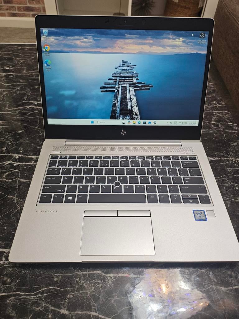 HP EliteBook 830 G6 laptop, Computers en Software, Windows Laptops, Zo goed als nieuw, 13 inch, SSD, 2 tot 3 Ghz, 8 GB, Qwerty