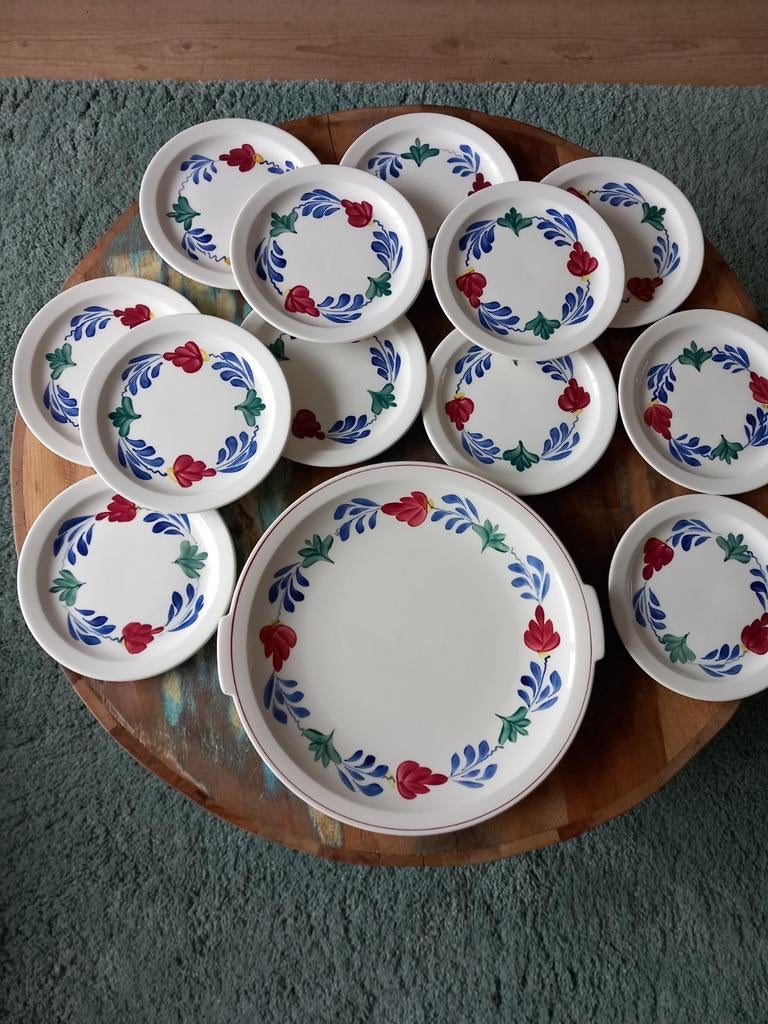 Boerenbont gebakstel 13-delig Desiree, Ophalen