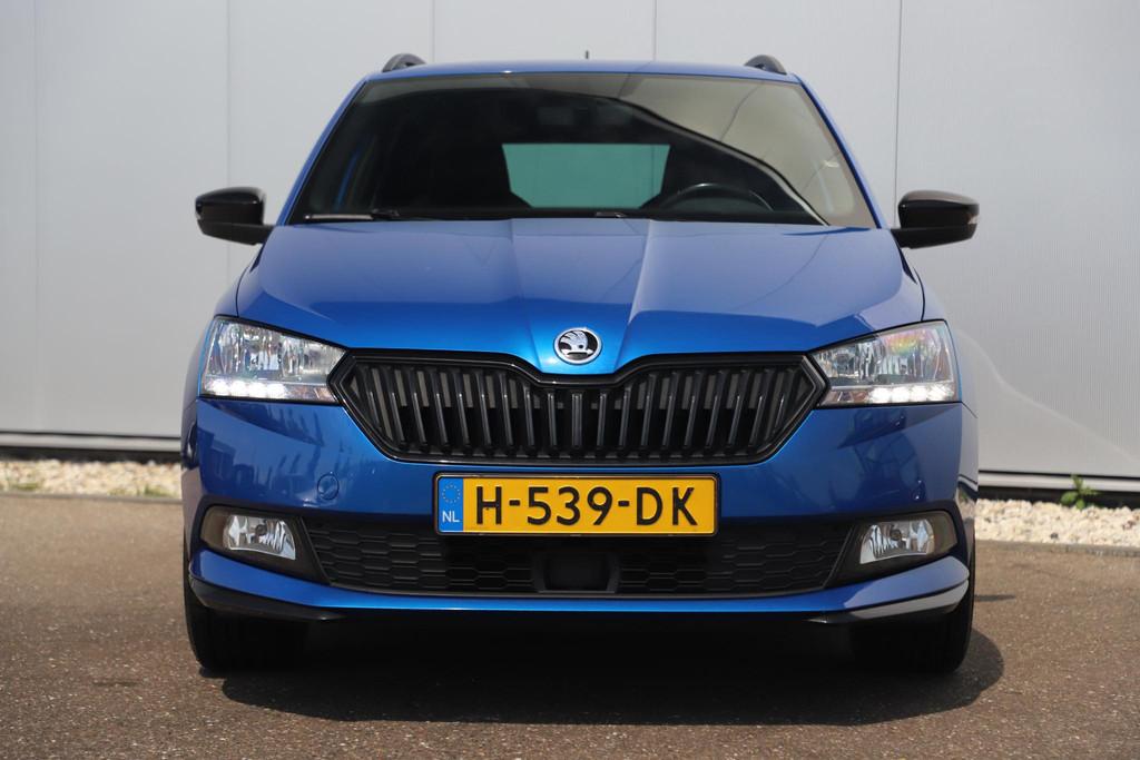 Skoda Fabia Combi 1.0 TSI Monte Carlo 95PK Trekhaak 16 inch, Auto's, Voorwielaandrijving, Stof, Gebruikt, Met garantie (alle)