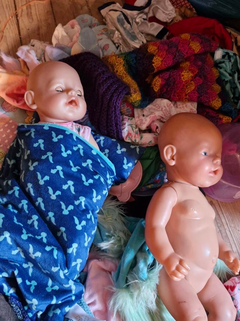 2 Baby Born poppen en toebehoren, Kinderen en Baby's, Speelgoed | Poppen, Ophalen