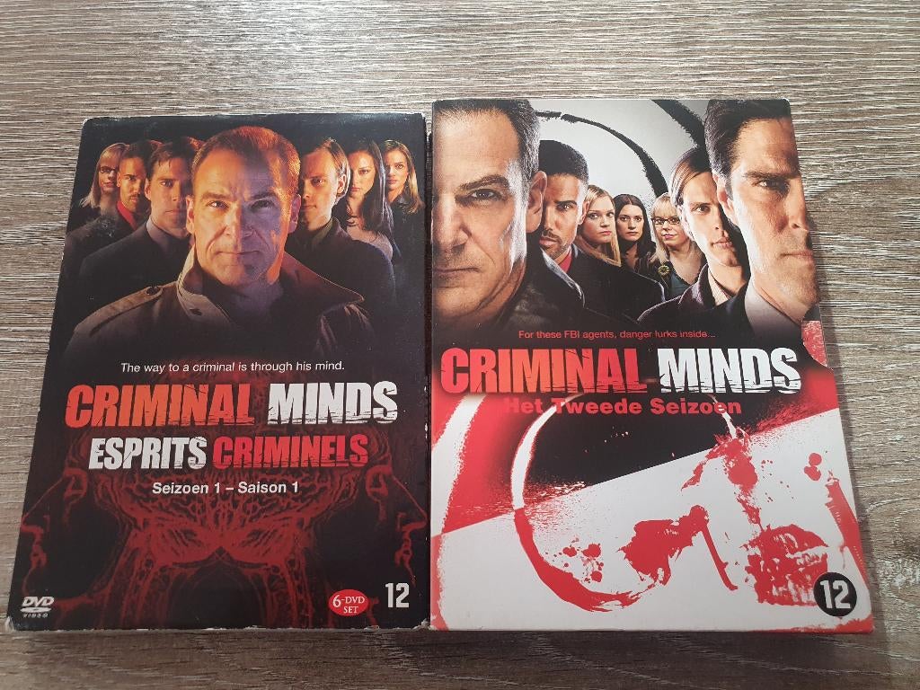 Criminal Minds DVD's, Vanaf 12 jaar, Ophalen of Verzenden, Zo goed als nieuw, Overige genres
