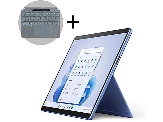 MICROSOFT Surface Pro 9+Pro Signature Cover+Pen 13 inch 8GB, Gps, Zo goed als nieuw, 128 GB, Wi-Fi
