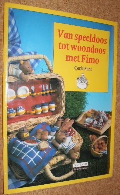 Van speeldoos tot woondoos met Fimo - c104, Boeken, Ophalen of Verzenden, Zo goed als nieuw, Kleien en Boetseren, Geschikt voor kinderen