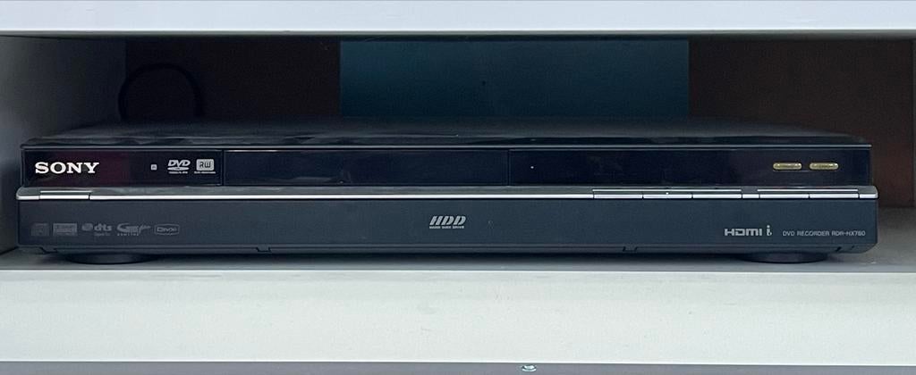 Sony DVD Recorder RDR-HX780 met HDMI en HDD, Ophalen, Gebruikt, Met harddisk, Dvd-recorder