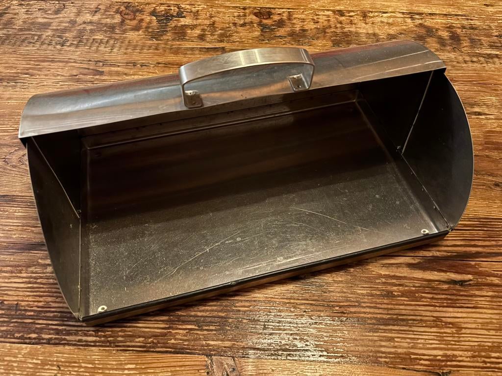 RVS Broodtrommel, Ophalen of Verzenden, Gebruikt