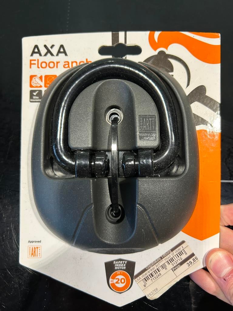 AXA Vloer- en Muuranker - ART2 Gecertificeerd, Ophalen of Verzenden, Nieuw, Overige fietssloten