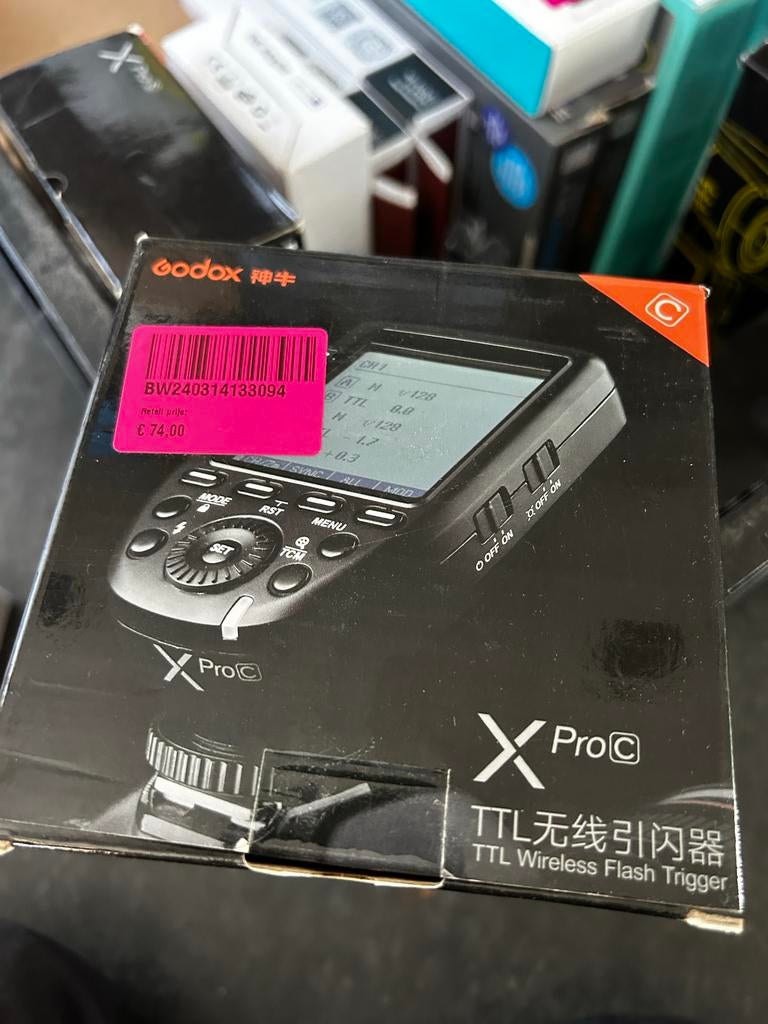 Godox XProC TTL Wireless Flash Trigger, Ophalen of Verzenden, Zo goed als nieuw, Overige merken