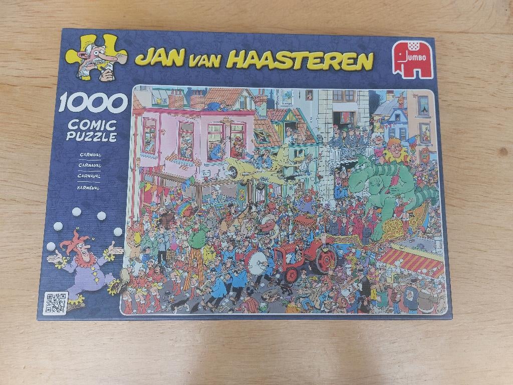 Jan van Haasteren - Carnaval, Ophalen of Verzenden, 500 t/m 1500 stukjes, Zo goed als nieuw, Legpuzzel