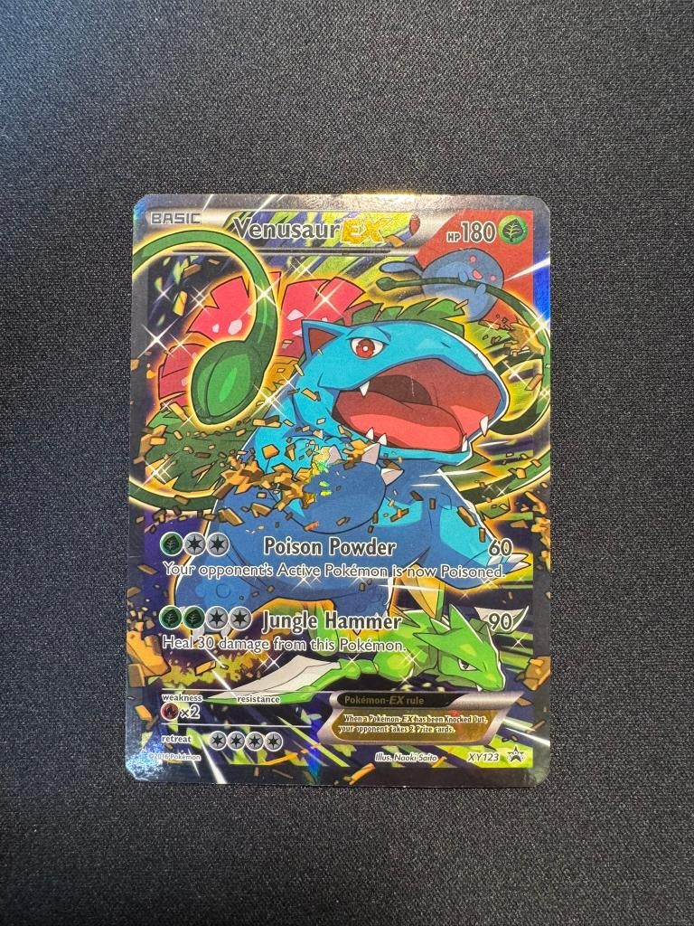 Venusaur ex XY 123 - Promo, Hobby en Vrije tijd, Verzamelkaartspellen | Pokémon, Ophalen of Verzenden, Zo goed als nieuw, Losse kaart