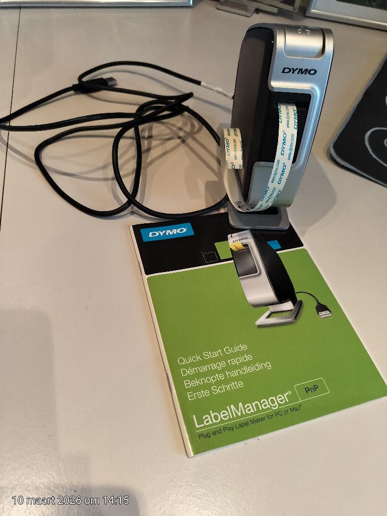 Dymo Label Manager PnP  , Computers en Software, Labelprinters, Ophalen, Gebruikt, Tape-label, Dymo