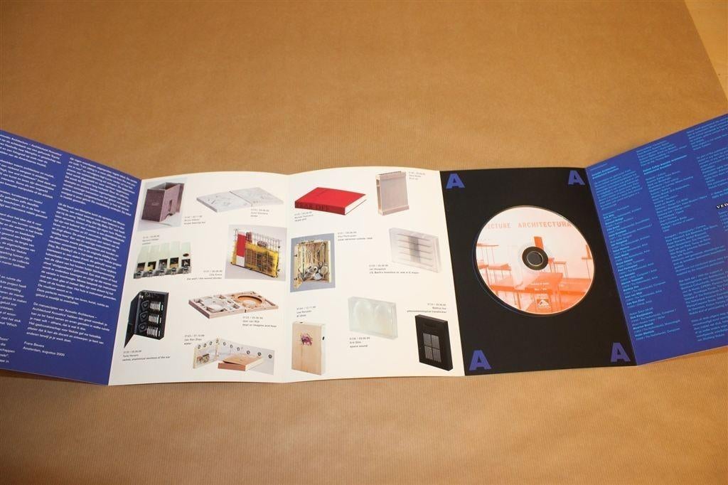 Acoustic Architecture — Vedute 2000 + CD Zeldzaam, Ophalen of Verzenden, Gelezen, Architecten