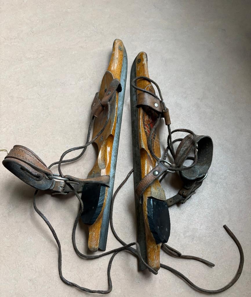 Antieke schaatsen, Akkrum, Friesland, Overige merken, Gebruikt, Friese doorlopers, Ophalen of Verzenden