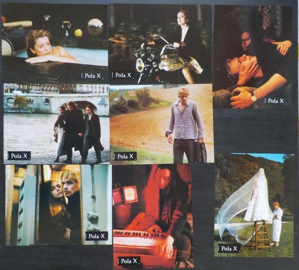 POLA  X      lobbycard set., Verzamelen, Posters, Nieuw, Film en Tv, A4 of kleiner, Verzenden