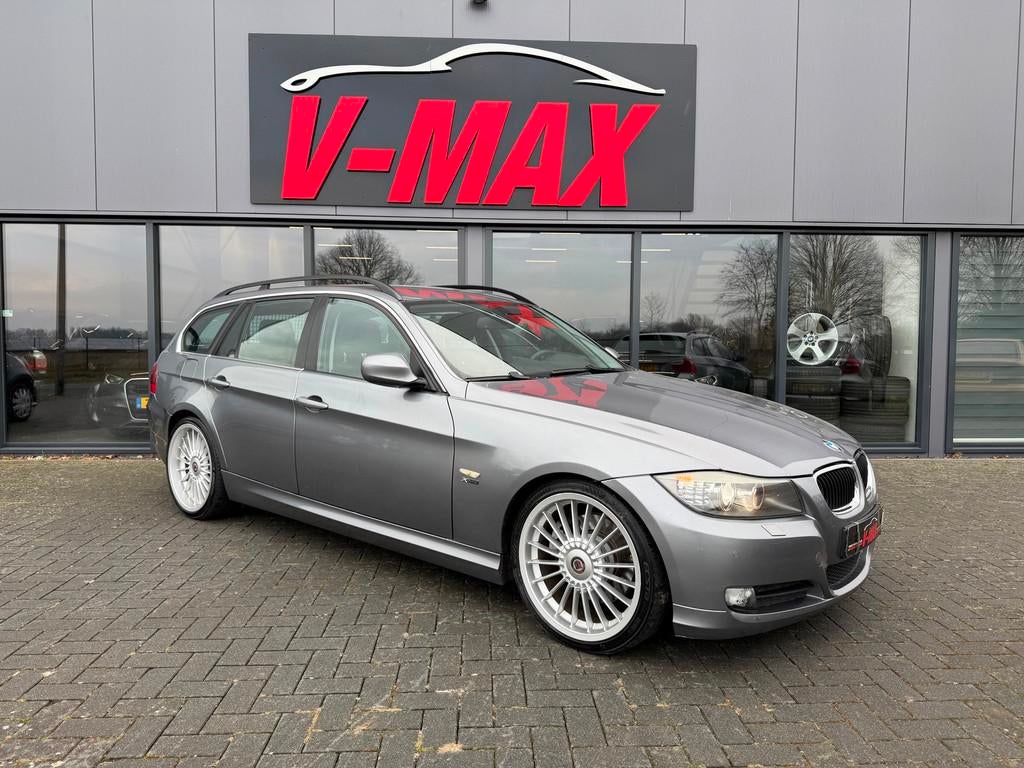 BMW 325i Touring Alpina B3 Xenon Navi Stoelvw Leder Sportint, Gebruikt, Zwart, 2996 cc, Vierwielaandrijving