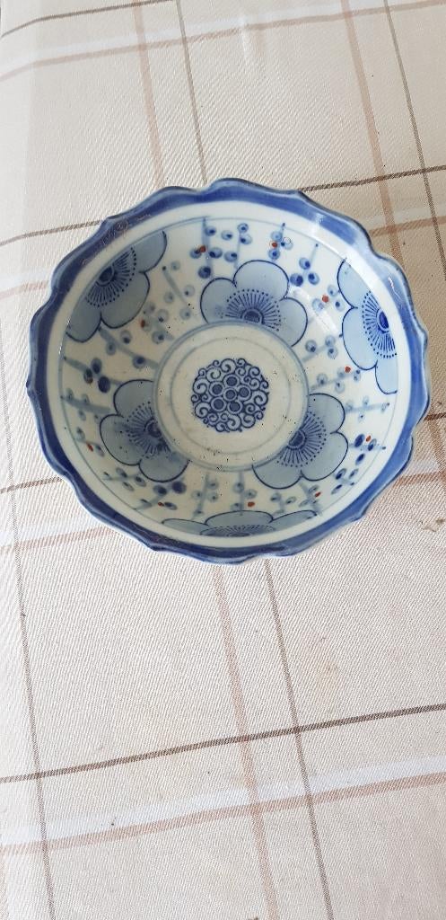 kom porselein, Ophalen