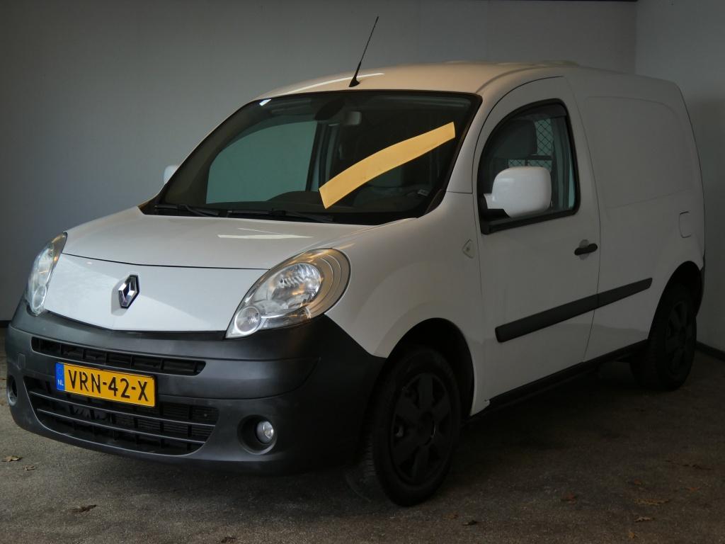 Renault Kangoo Express 1.6-16V Expr.Tech L. (bj 2010), Automaat, 4 cilinders, Renault, Wit