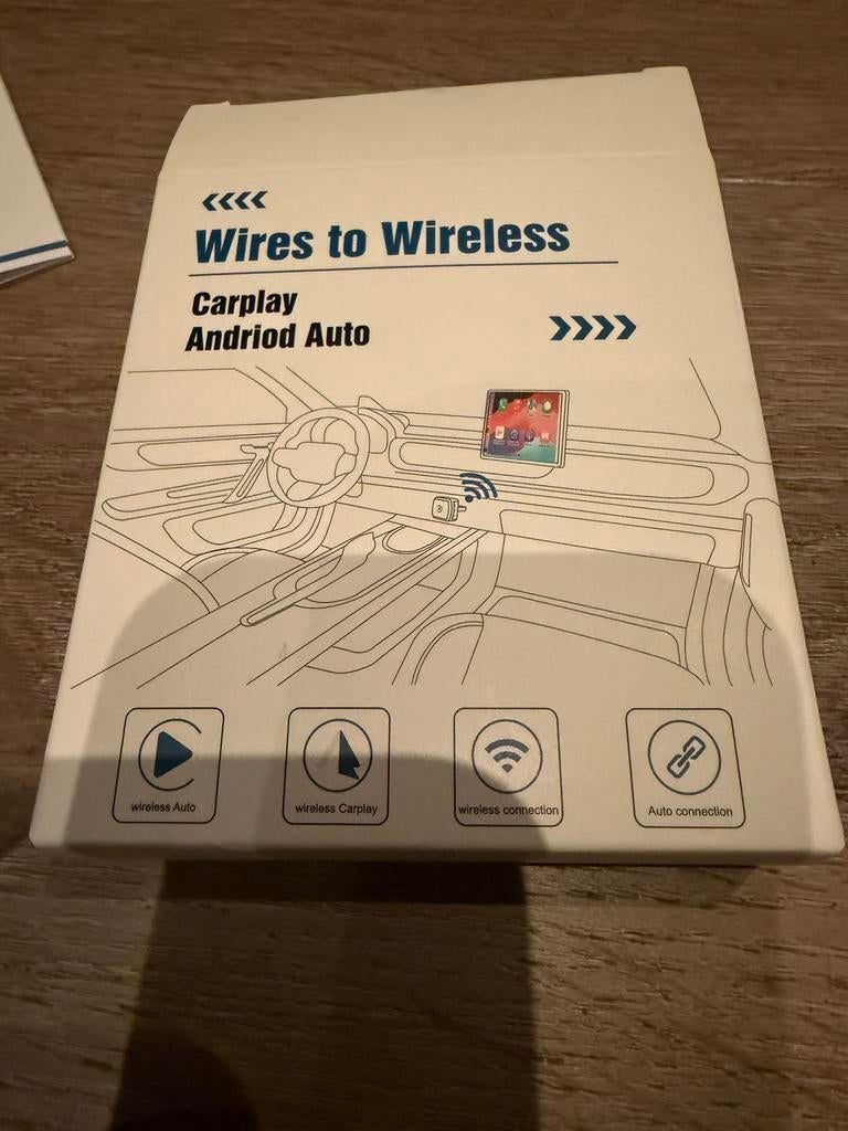 Wireless Carplay of Android Auto, Ophalen, Nieuw