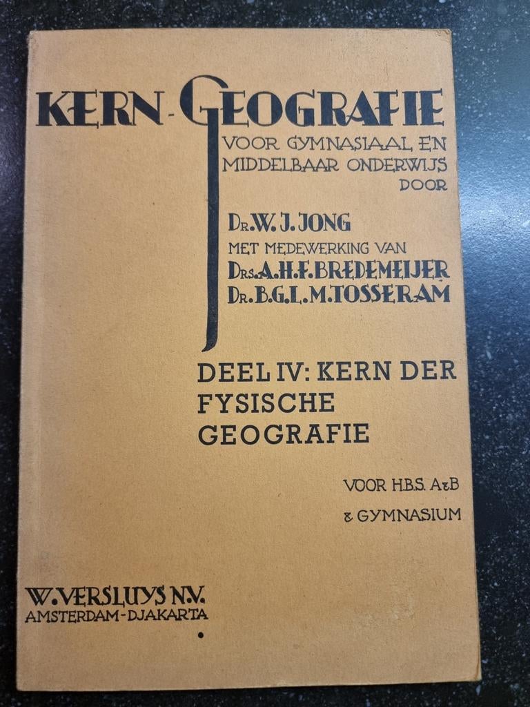Kern-Geografie Deel IV: Kern der Fysische Geografie (1958), Boeken, Ophalen of Verzenden, Beta, Gelezen, Overige niveaus