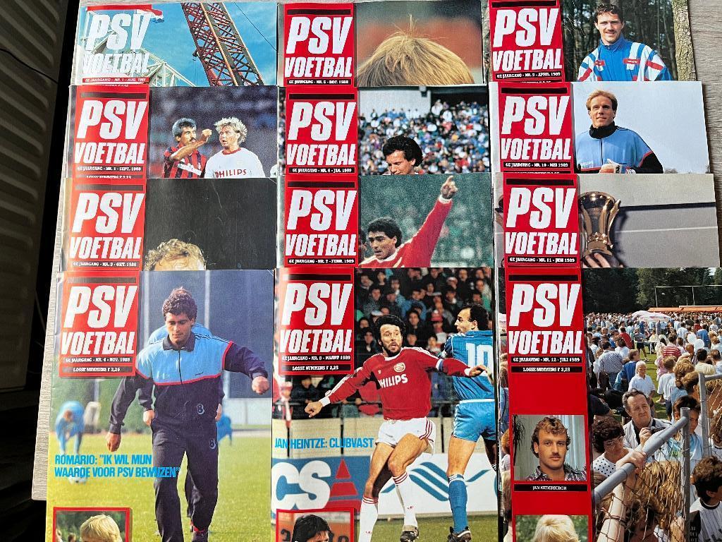 Jaargang 6 PSV Voetbal Seizoen 1988 - 1989, Ophalen of Verzenden, Gebruikt, PSV, Boek of Tijdschrift