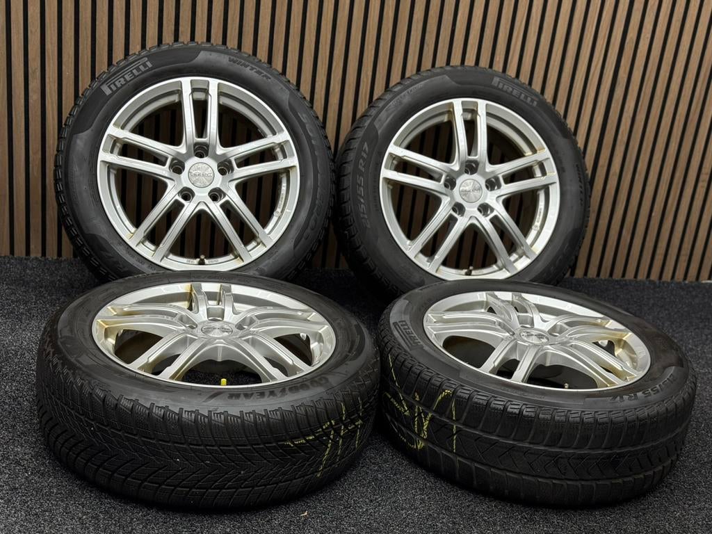 17 inch Dezent TZ - VW Passat B8 5x112 ET40 215/55/17, Auto-onderdelen, Banden en Velgen, Ophalen, 215 mm, ., Banden en Velgen
