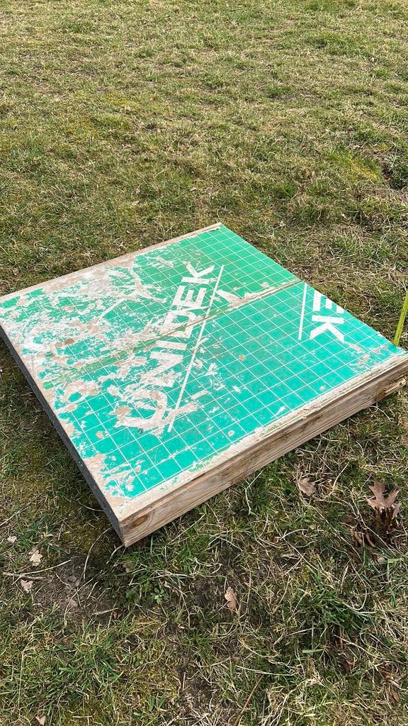 Unidek 2 isolate platen, Ophalen, Gebruikt, Dakisolatie, Minder dan 5 m²