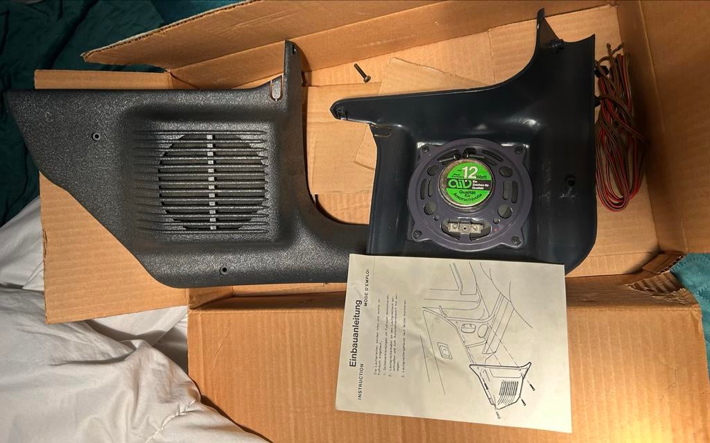 Ford Sierra Voetruimte Luidsprekerset - Nieuw in doos, Auto diversen, Autospeakers, Ophalen of Verzenden, Nieuw