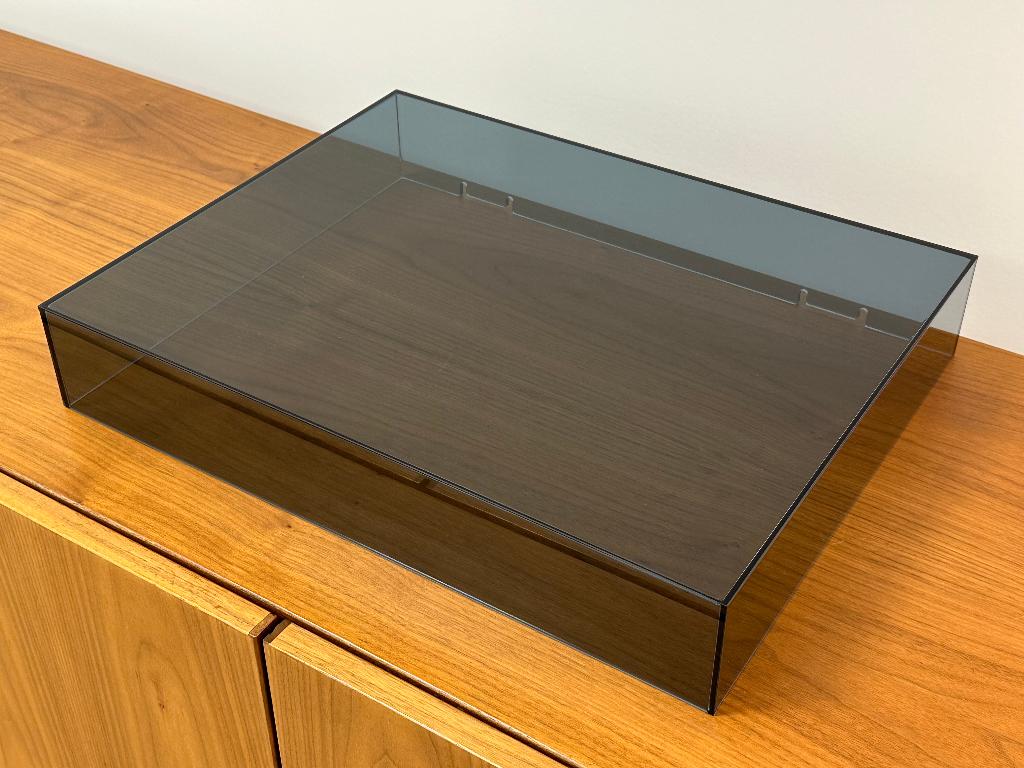 Nieuwe smoked stofkap Technics SL-M1, SL-M2, SL-MA1, Audio, Tv en Foto, Platenspelers, Info@intovinyl.com, Nieuw, Ophalen of Verzenden