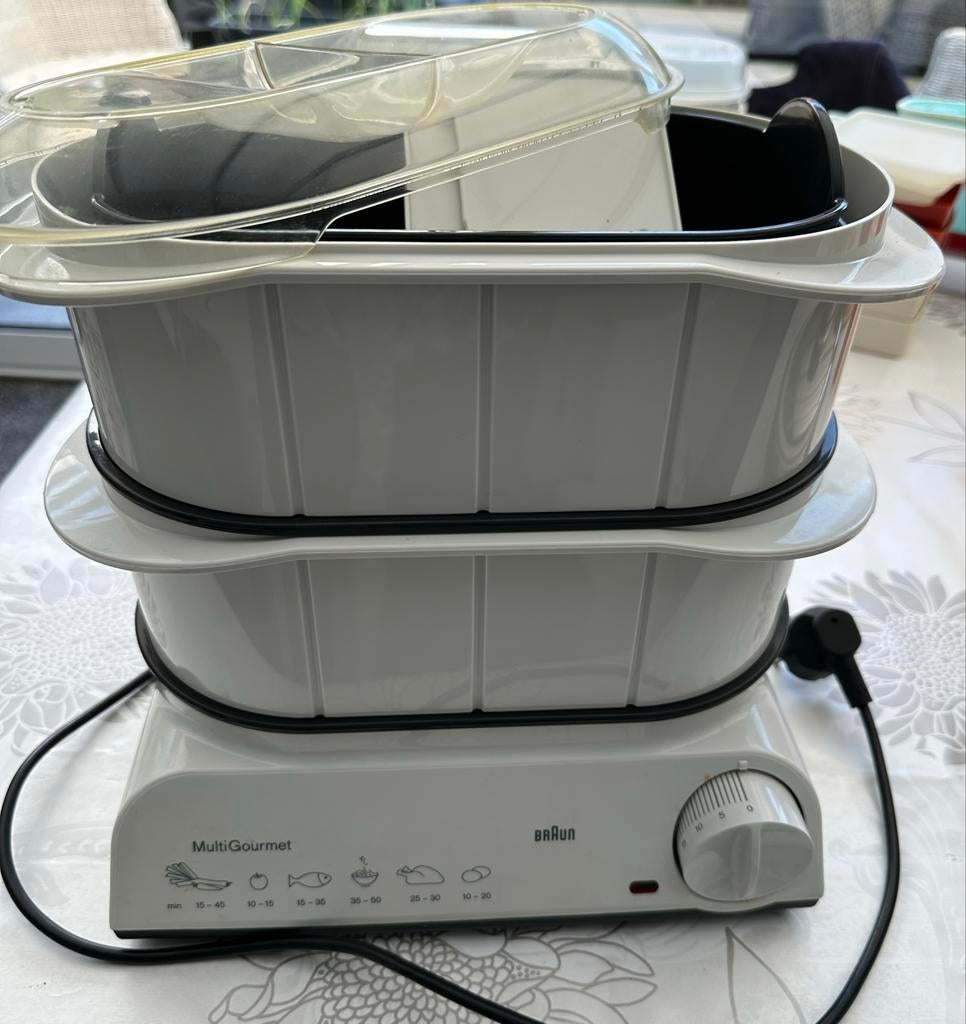 Braun MultiGourmet Stoomapparaat - Gezond Koken, Ophalen of Verzenden, Gebruikt, Stoomreiniger