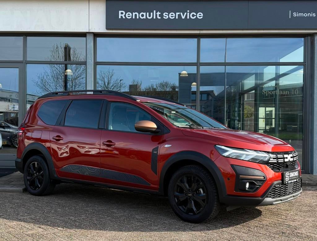 Dacia Jogger 1.0 TCe 110 Extreme 5p. | A. Camera | Aut. Airc, Stof, Gebruikt, Zwart, Bruin